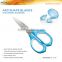 imitate diamond design arc blade stationery scissors