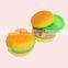 Hamburger Outdoor Children Bento Kids Plastic Lunch Box