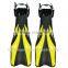 Professional underwater beautiful colors pvc bag diving fins