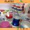disposable and colored aluminium foil round trays and container