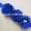 Wholesale handmade baby flower headband with ribbon