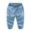 Hottest summer cotton long denim pants boys jeans 2017 with embroidery