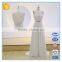 New Fashion Jewel Beaded Sleeveless Chiffon Weddings Bridesmaid Dresses Long