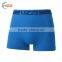 HSZ-0020 Mens Hot Seamless Plain Underwear Brand Names Sexy Blue Boxer Shorts Wholesale Custom Stylish Boxer Briefs