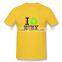 Cheap price wholesale combed cotton tshirts with custom print logo