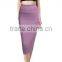 Fashion Lightweight Stretchy Fabric Elastic Waist Band Pencil Skirt for woman