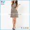 Korean Advanced Fashion Apparel Wholesale Women Summer Skater Dresses