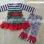 Baby Kids Autumn Christmas Boutique Outfit Children's Clothing Sets Baby New Years Outfit QL-166