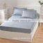 2017 NEW STYLE SOFT MICROFIBER COOL GREY 4PCS BEDDING SET