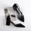 B22557A Latest design shoes high-heeled sandals women shoes