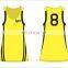 new design good quiality custom netball jersey