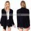 Fashion women jackets and blazers,ladies casual blazer, black women blazer