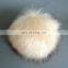 Big faux fox fur pompom fake fur ball accessory handmade wholesale