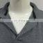 2016 Men's Gray Color Polo T-shirt Without Embroidery