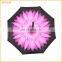 hot selling double layer inside out reverse umbrella with C handle umbrella inverted umbrella