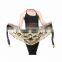 Bestdance Adult Belly Dance Hip Skirt Scarf Wrap Gem Waist Belt With Layers Golden Coins
