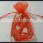 best selling christmas organza bag crystal evening bag elsa frozen organza bag