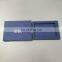 2017 hot sale blue packaging box slide custom luxury gift box