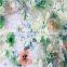 2017 top selling French 3D Flower digital printed Lace Fabric