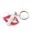 Professional Production Superior Quality Aries Keychain Rhinestone Wristlet Tassel House Animal Shaped Keyrings