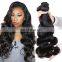 Factory Stock Wholesale Virgin Brazilian Sew In Human Hair Extensions body wave human hair