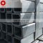 building material hollow tube fence thin wall Q235 Hot dip zinc coated GI galvanized square