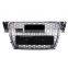 Chrome RS4 Style Front Bumper Grill Upper Grille 2009-2012 13 For Audi A4 S4 B8