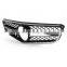 1-PIN Front Grill Chrome Silver 07-14 Facelift st for Mercedes Benz C class W204