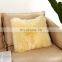 Hot sale sheepskin Mongolian sheepskin pillow cover baby/kids/children pillow