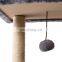 modern indoor luxury wooden cat tree house on stand