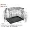 Wholesale Commercial Foldable Collapsible Large Design Cheap Stainless Steel Iron Metal Wire Pet Dog Kennel Cages House