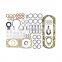 Diesel injector full Gasket Kit  repair kits 2417010001 (800001)   P3000