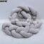 100%polyester tube hollowfiber filled machine washable super giant Impact protect chunky knot cushion stress ball pillow blanket