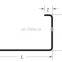 Hot dip galvanized steel beam c channel purlin