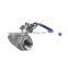 BSPT 1/2" Stainless steel  2PC Threaded  Ball Valve cf8m 1000wog inoxidable valve