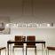 beautiful Wave shape design pendant light 2018 acrylic chandelier pendant lamp holder