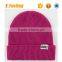 Custom Cheap Man Beanie Hat Fold Up Beanie Hat