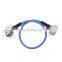Low PIM RF jumper cable male plug 141 RG402 connector 250 RG401 RF coaxial cable