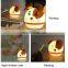 Modern LED dog  desk night lights lampara de mesa de noche Decorative USB Charging Animal Table Lamp