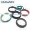 Colored Hard Plastic Rubber Seal Oring HNBR FKM Acid Resistant O Ring