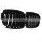 Pair Gloss Black Front Bumper Kidney Grille Grills Double Slat for BMW F20 F21 1 Series 2012 2013 2014 2015 Car Racing Grills