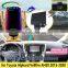 Car Mobile Phone Holder for Toyota Alphard Vellfire 30 AH30 2015 2016 2017 2018 2019 2020 Bracket Support Accessories for IPhone