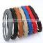 38cm Four Seasons Universal Sport Style Durable in use Leather Braid Steering Wheel Cover Couvre Car Accessories for Toyota VW