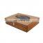 Premium handmade logo printing cigarette box wood