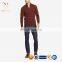 Men half zipper pullover 100% cashmere knitted sweater