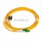 Single mode Simplex LC/A PC fiber patch pigtails cable high repeatability low price Sc/Upc Fiber Optic Pigtail Cable G657