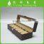 Business Level Wooden Watch Box For Men With Pillow Cushion