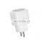 Hot selling European standard single plug graffiti wifi smart voice control mobile phone remote European standard plug socket