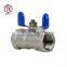 Tyco Valve Factory BSP NPT Thread Stainless Steel SS304 Mini Ball Valve