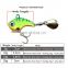 Fast delivery  Metal Jig with spoon  6G 10G 14G 20G Sea Fishing  vib Lure Spinner Lure